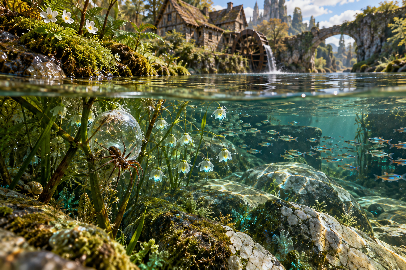 Mill Pond - Oakhaven Underwater Garden - Concept